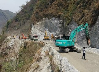 नारायणगढ–मुग्लिन सडक आजदेखि पुनः दैनिक ६ घण्टा बन्द