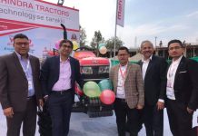 महिन्द्राको युभो ट्रयाक्टर नेपालमा, एग्रोटेक चितवनमा सार्वजनिक