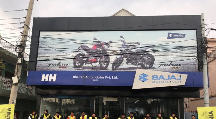 पल्सर राईड मेनिया–बुटवलबाट रानीमहलसम्म