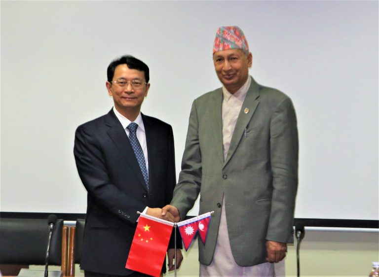 नेपालको लगानी आवश्यकता पूरा गर्न चीनको प्रतिवद्धता
