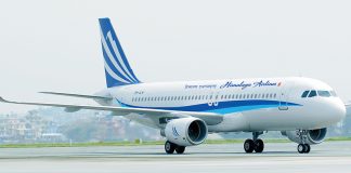 हिमालय आबुधाबी जाँदै, सातामा तीन उडान