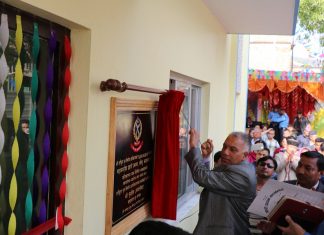 साँढे तीन करोडमा बन्यो भूकम्पले भत्काएको साँखु प्रहरी कार्यालय