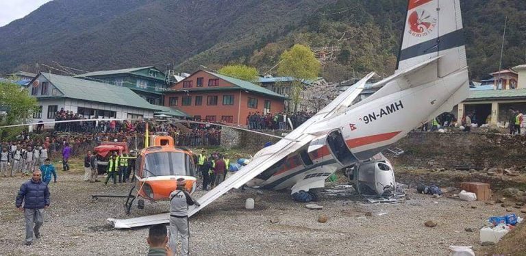 लुक्ला विमान दुर्घटनामा कोपाइलट र दुई असईको ज्यान गयो