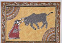 रञ्जुको मिथिला चित्रकला आर्ट काउन्सिलमा