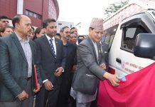 ७० वर्ष कटेका र अपाङगता भएका व्यक्तिलाई निशुल्क एम्बुलेन्स सेवा