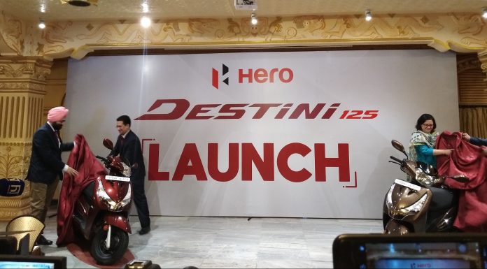 हिरोको फेमिली स्कुटर ‘डेस्टिनी १२५’ नेपाली बजारमा
