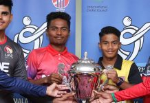 अण्डर १९ विश्वकप छनोट, नेपालद्धारा सिंगापुरलाई २८३ रनको लक्ष्य