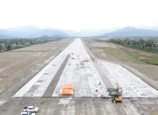 पोखरा विमानस्थलको धावनमार्ग निर्माण सकियो