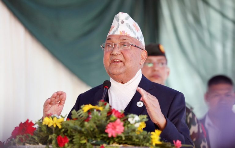 प्रधानमन्त्री ओलीले मोदीलाई फोन गरेर दिए बधाई