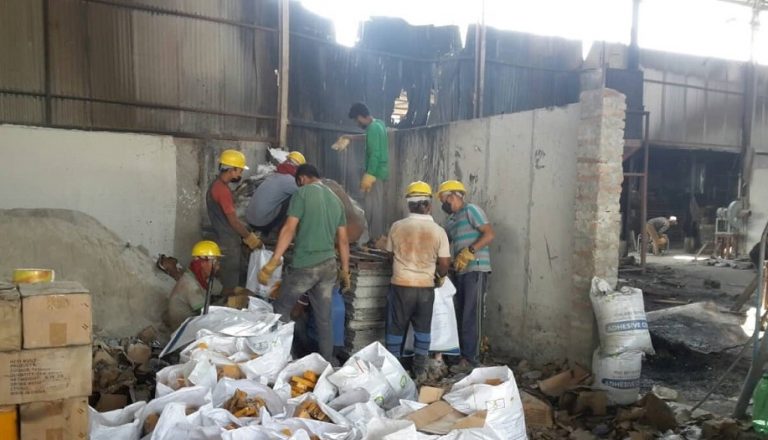 गोर्खा इको प्यानलमा आगलागी, उत्पादन सुरु गर्न दुई साता लाग्ने