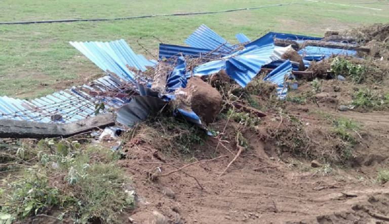 गौतमबुद्ध रंगशालाको कम्पाउण्ड भत्काउने कार्यकर्तालाई नेकपाले गर्यो कारबाही