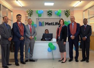 मेटलाईफ एशियाकी कार्यकारी उपाध्यक्षले गरिन ग्राहक सेवा केन्द्रको उद्घाटन्