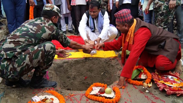 सेनाले थाल्यो चक्रवात पीडितको घर निर्माण, तीन महिनामा बनाइसक्ने योजना