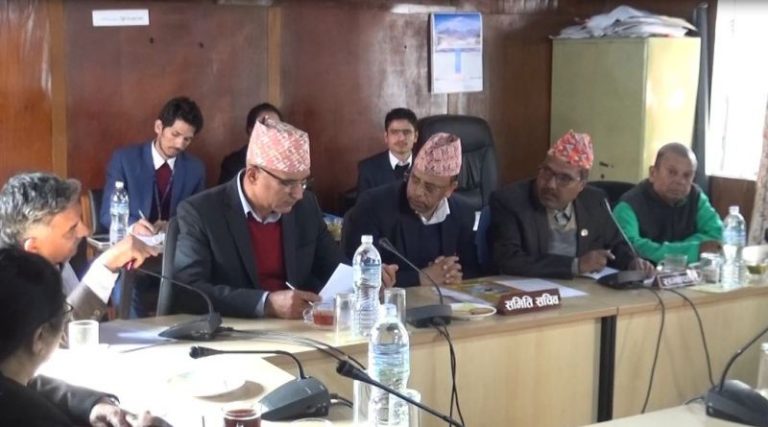 समय घर्किसकेपछि अर्थसमितिद्धारा सरकारलाई लिखित सुझाव