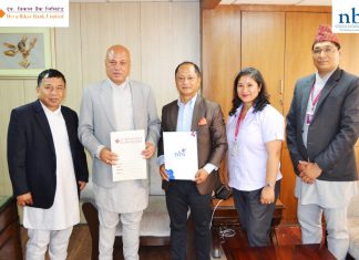 वित्तीय साक्षरता विस्तार गर्न एनबीआई र देवः विकास बैंक बीच सम्झौता