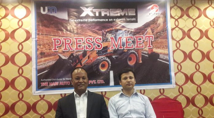 इस्कर्टसको एक्सट्रिम ब्याकहो लोडर नेपाली बजारमा, मुल्य कति ?