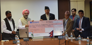 गोरखा र नुवाकोटमा निजी आवास पुर्ननिर्माण गर्न भारतले दियो १ अर्ब ६० करोड