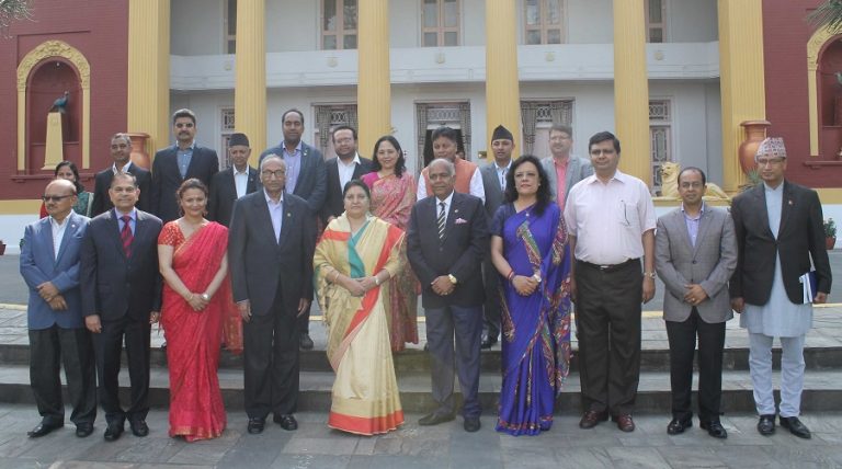 सरकार–निजी क्षेत्र मिलेर अघि बढे मात्र समृद्धिको राष्ट्रिय आकाँक्षा पूरा हुन्छः राष्ट्रपति भण्डारी