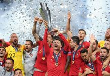 नेदरल्याण्डलाई हराउँदै पोर्चुगलले जित्यो युइएफए नेसन्स लिगको उपाधी