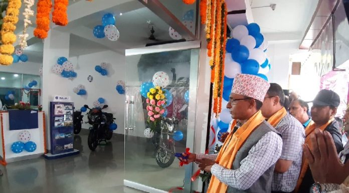 बिराटचोकमा बजाजको नयाँ शोरुम, स्पयेर पार्टस, सेल्स तथा एसेसरिज सेवा दिने