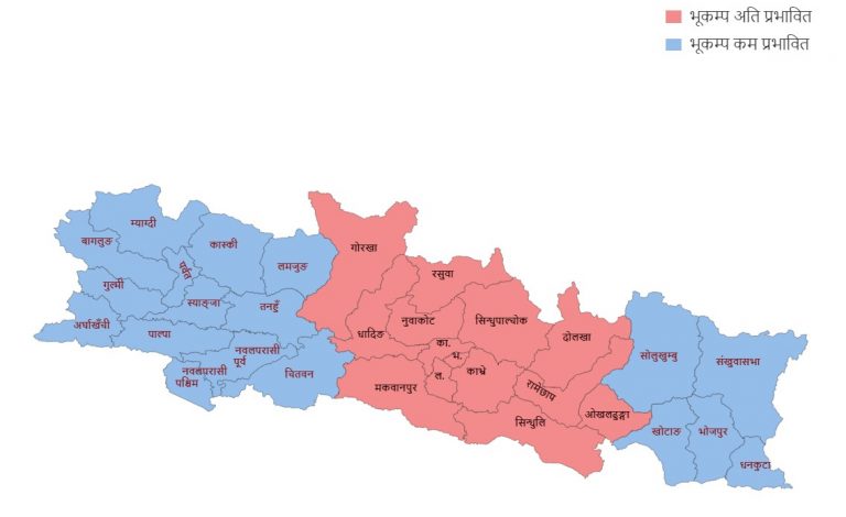 भुकम्पपीडित छुट तथा पुनःजाँच सर्वेक्षणको समय थपियो