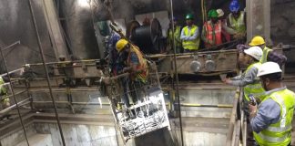 माथिल्लो तामाकोशीमा सबैभन्दा जटिल मानिएको सुरुङमा पाइप जडानको काम हुँदै