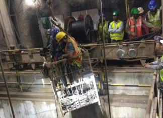 माथिल्लो तामाकोशीमा सबैभन्दा जटिल मानिएको सुरुङमा पाइप जडानको काम हुँदै