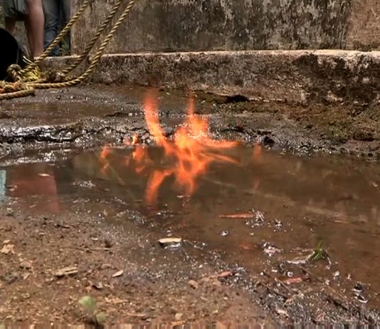 चिनियाँ विज्ञ सहितकाे टोलीले दैलेखमा पेट्रोलियम पदार्थको अन्वेषण गर्ने