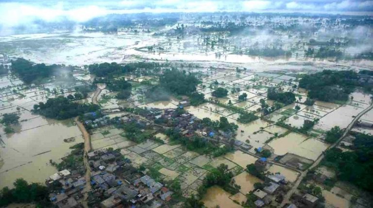 बाढी र पहिरोको कारण एक अर्बभन्दा बढीको क्षति, ६४ जिल्ला प्रभावित