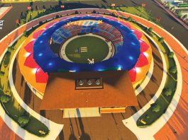 गौतमबुद्ध क्रिकेट रङ्गशालालाई गलकोट स्पोर्ट्स क्लबको चार लाख पाँच हजार सहयोग