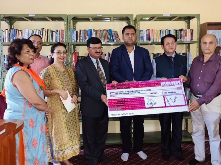 बाल सुधार गृहलाइ एनसीसी बैंकको सहयोग, पुस्तकालय बनाउन ५ लाख
