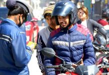 ट्राफिक नियम मिच्ने नौ हजार सवारीसाधन कारवाहीमा