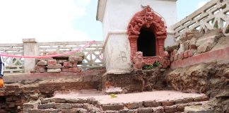 रानीपाेखरीकाे बालगोपालेश्वर मन्दिर पुनःनिर्माण शुरु