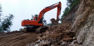 मध्यपहाडी लोकमार्गको बागलुङ–बुर्तिबाङ खण्ड एक महीना बन्द हुने