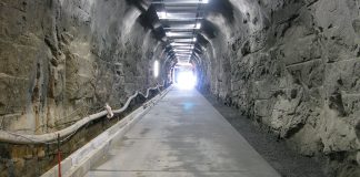 भाेटेकाेसी जलविद्युतकाे सुरुङ निर्माण ७५ प्रतिशत सकियाे