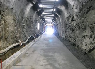 भाेटेकाेसी जलविद्युतकाे सुरुङ निर्माण ७५ प्रतिशत सकियाे