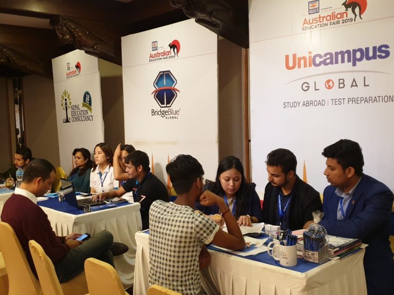 नायर अष्ट्रेलियन एजुकेशन फेयर सम्पन्न, नेपाली विद्यार्थीबाट राजदूत प्रभावित