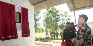 नेपाली सेनाकाे पश्चिम एयर बेसको शुभारम्भ