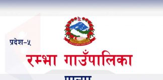 पाल्पाको रम्भा बन्यो शतप्रतिशत विद्यार्थी भर्ना गराउने गाउँपालिका