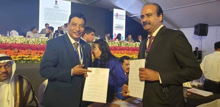 नेपाल चेम्बर अफ कमर्श र भाइब्रेण्ट गोवा फाउण्डेशनबीच समझदारीपत्रमा हस्ताक्षर