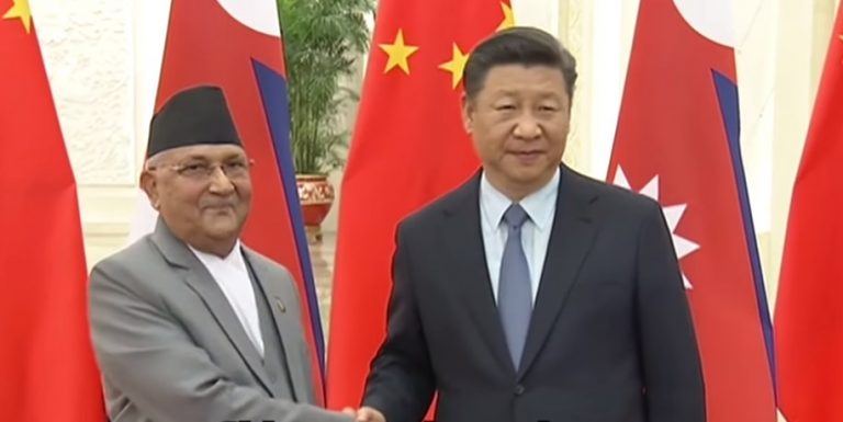 नेपाल र चीनवीच २० बुँदे सम्झौतामा हस्ताक्षर