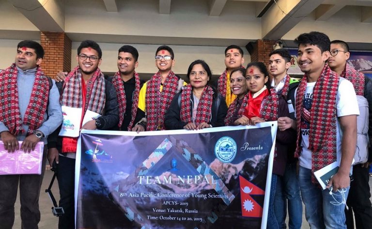 आठौं एसिया प्यासिफिक योङ्ग साइन्टिस्ट कन्फ्रेन्समा ९ युवा नेपाली वैज्ञानिकले प्रस्तुती दिने