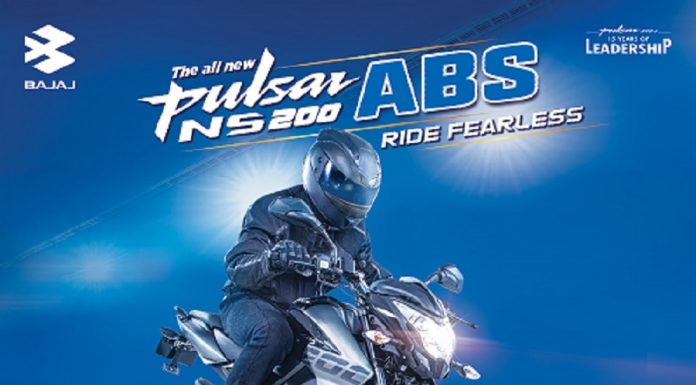 पल्सर एनएस २०० अब एबीएसमा