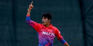 पपुवा न्युगिनीद्धारा नेपालसामु १३५ को लक्ष्य प्रस्तुत, सन्दिपले लिए ४ विकेट