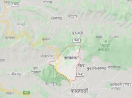 काठमाडौंमा स्कुलको छत खस्दा ३९ विद्यार्थी घाइते