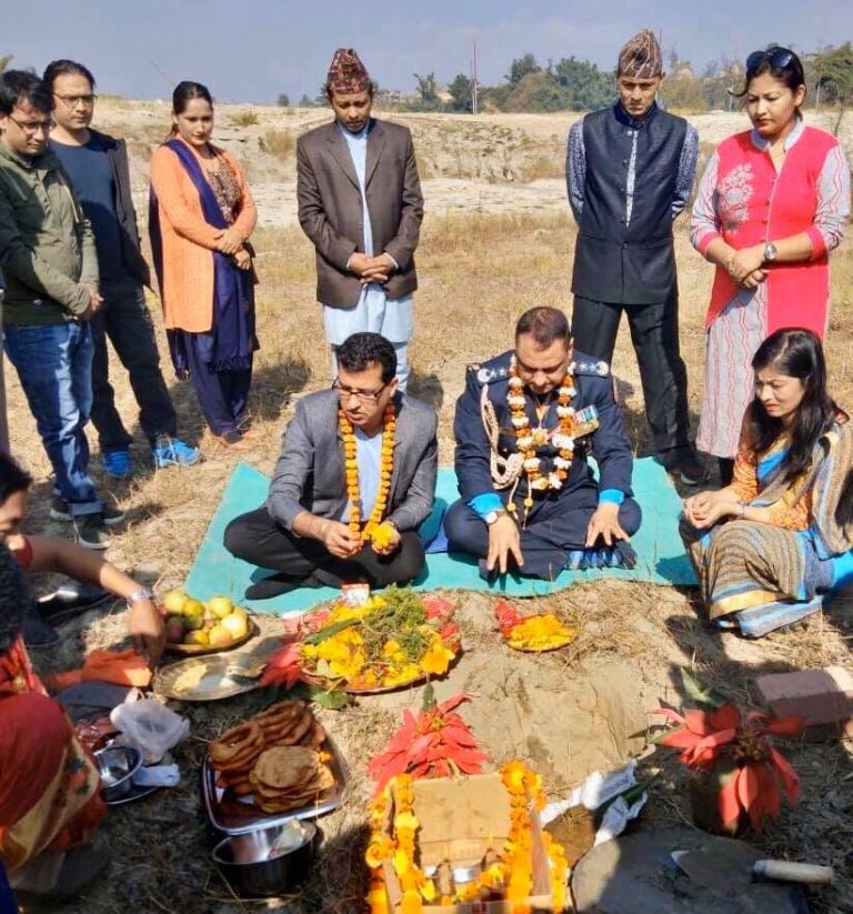 विशेष स्कुल तथा पुनस्थापना केन्द्रको भवन शिलान्यास