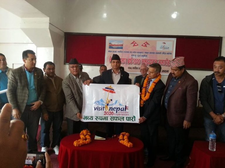 नेपाल भ्रमण वर्षको प्रचार-प्रसार तीव्र,तीन लाख सवारीमा लोगो राखिदै