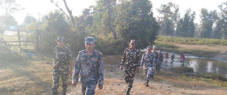 सीमा नाकामा  शसस्त्र प्रहरीले निगरानी बढायो