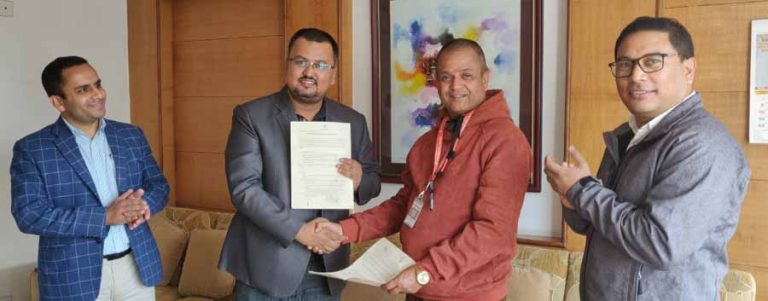 महालक्ष्मी विकास बैंक र एसबी सोलुसन्सबीच सम्झौता