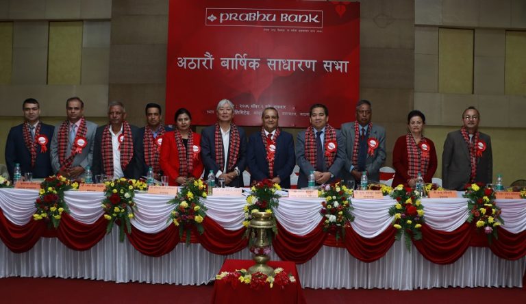 प्रभु बैंकको लाभांश पारित, शेयर स्वामित्वमा पनि संशोधन
